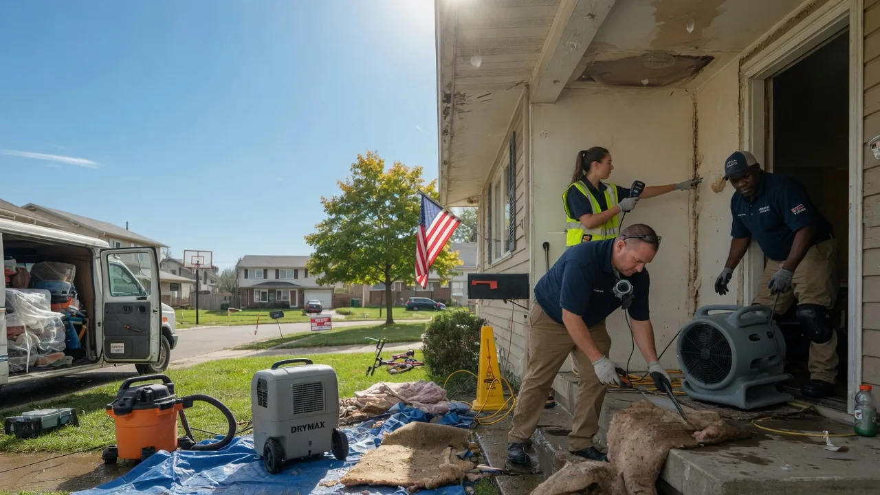 Water Damage Restoration in Newhall, WV near me